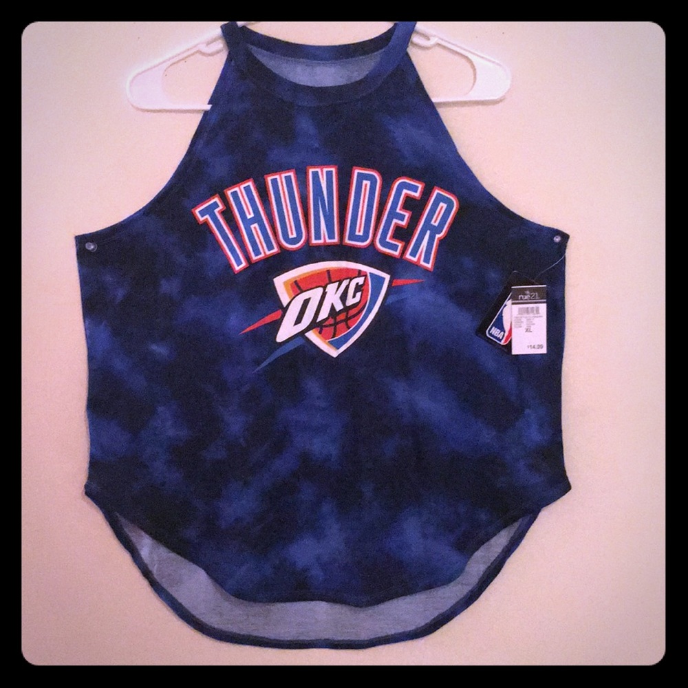Blue OKC Tank Top